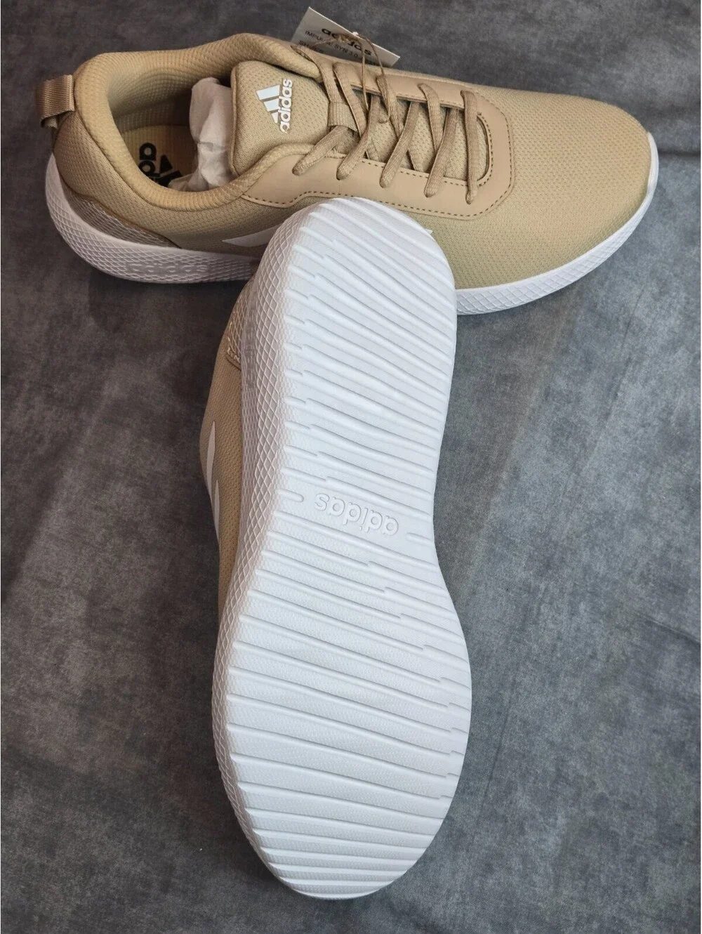 adidas Impulse SYN 3.0 - Beige / White (JJ5331) Men's 7.5 Women's 8.5 BRAND NEW